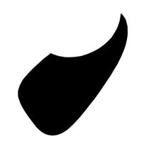 Escudo Protetor Para Violão Preto - Importacao