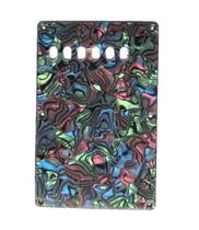 Escudo Traseiro Guitarra Mola Abalone Wave HLBY-260