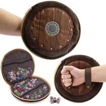 Escudo vestível Dice Case CASEMATIX para 300 dados com 7 dados de RPG