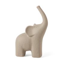 Escultuira Mart Elefante em Cerâmica Média
