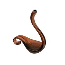 Escultura Abstrata em vidro Clean com Cobre 32cm - 7896831836702