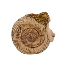 Escultura abstrata Woman Shell Resin Nautilus Ammonite Sta Escultura abstrata Woman Shell Resin Nautilus Ammonite Sta