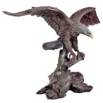 Escultura Águia Veronese Em Resina 29X40 Cm Animal Poder