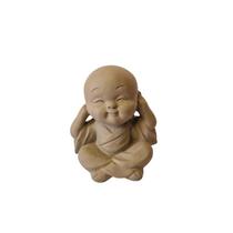 Escultura Baby Buda Surdo 9 cm Presente e Decoração