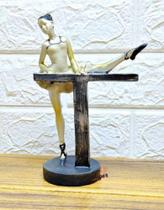 Escultura Bailarina Decorativa Estatueta Ballet 20 Cm - Tiger Gifts Escultura Bailarina Decorativa Estatueta Ballet 20 Cm - Tiger Gifts