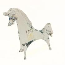 Escultura Bibelô de Cavalo em Cristal Murano - São Marcos Cristais