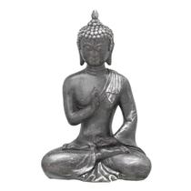 ESCULTURA BUDA DECORATIVO ESTILO BRONZE 32cm - Espressione