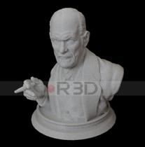 Escultura Busto Sigmund Freud 10cm