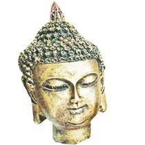 Escultura Cabeça De Budha 05544 - PLAT1