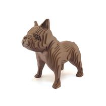 Escultura Cachorro Pug 3D em MDF DotDecor