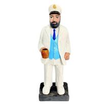 Escultura Capitão Dos Mares Marinheiro Da Umbanda 20 Cm Escultura Capitão Dos Mares Marinheiro Da Umbanda 20 Cm