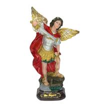 Escultura Católica São Miguel Arcanjo 21 Cm em Resina