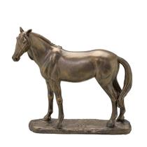Escultura Cavalo Campeão 23cm Espressione