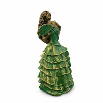 Escultura Cigana Esmeralda Vintage Resina 10 cm Escultura Cigana Esmeralda Vintage Resina 10 cm