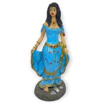 Escultura Cigana ul Clara 23 Cm Em Resina