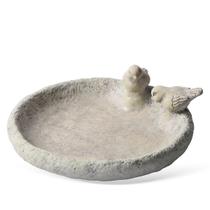 ESCULTURA COMEDOURO PASSARINHOS DECORATIVA EM CIMENTO 27cm ESCULTURA COMEDOURO PASSARINHOS DECORATIVA EM CIMENTO 27cm