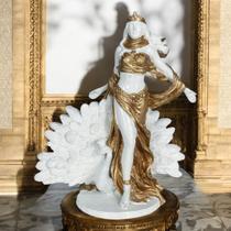 Escultura da Deusa Hera em Resina - 25cm - Protetora das Mulheres
