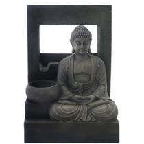 Escultura de Buda Fonte d'agua Poliresina 220v Luxo Escultura de Buda Fonte d'agua Poliresina 220v Luxo
