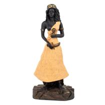 Escultura de Orixa Ewa 24 cm em Resina Escultura de Orixa Ewa 24 cm em Resina