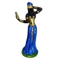 Escultura De Orixá Oxum ul 15 Cm Em Resina