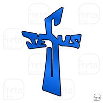 Escultura de Parede Decorativo Religião Jesus 60x40cm