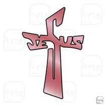 Escultura de Parede Decorativo Religião Jesus 60x40cm Escultura de Parede Decorativo Religião Jesus 60x40cm