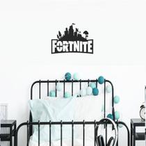 Escultura de Parede Fortinite Jogos Gammer Controle MDF Decorativo Placa Casa Sala Quarto Ambiente Nerd