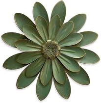 Escultura de parede Novbvia Metal Flower 3D em camadas de ferro 12cm Escultura de parede Novbvia Metal Flower 3D em camadas de ferro 12cm