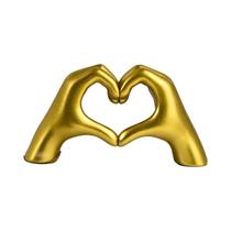 Escultura De Resina Em Forma De Gestos De Amor, Decoração De Mesa, Artesanato De Luxo Nórdico Para Escultura De Resina Em Forma De Gestos De Amor, Decoração De Mesa, Artesanato De Luxo Nórdico Para