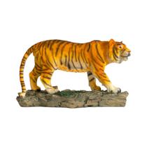 Escultura de Tigre Colorido em Resina - Decoração Elegante e Poderosa para Seu Ambiente Escultura de Tigre Colorido em Resina - Decoração Elegante e Poderosa para Seu Ambiente