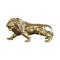 Escultura De Tigre Do Zodíaco Em Bronze Vintage Para Decoração De Mesa Na Sala De Estar Ou Escultura De Tigre Do Zodíaco Em Bronze Vintage Para Decoração De Mesa Na Sala De Estar Ou