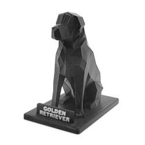 Escultura Decorativa Cachorro Golden Retriver
