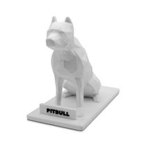 Escultura Decorativa Cachorro Pit Bull