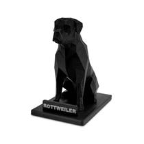 Escultura Decorativa Cachorro Rottweiler