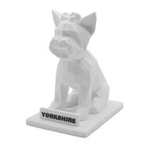 Escultura Decorativa Cachorro Yorkshire Fêmea