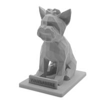 Escultura Decorativa Cachorro Yorkshire Fêmea