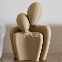 Escultura Decorativa Casal Encaixe Minimalista Estátua De Mesa Presente Romântico Personalizado 3D Escultura Decorativa Casal Encaixe Minimalista Estátua De Mesa Presente Romântico Personalizado 3D