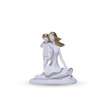 Escultura Decorativa Em Gesso Mãe C/ Filho Envio Rápido - VÁRIAS VARIEDADES