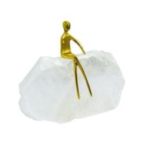 Escultura Decorativa Homem Sentado Fino Design Luxo Escultura Decorativa Homem Sentado Fino Design Luxo
