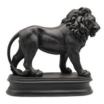 Escultura Decorativa Leão em Resina 46,5cm NA0841 BTC