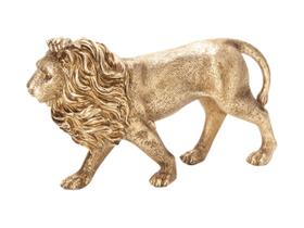 Escultura Decorativa Leão Prateado Decoração Enfeite Estante Mesa Sala Quarto Escritório Escultura Decorativa Leão Prateado Decoração Enfeite Estante Mesa Sala Quarto Escritório