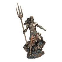 Escultura Decorativa Poseidon Deus Dos Oceanos Escultura Decorativa Poseidon Deus Dos Oceanos