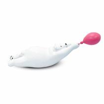 Escultura Decorativa Urso Sendo Levado pelo Balão