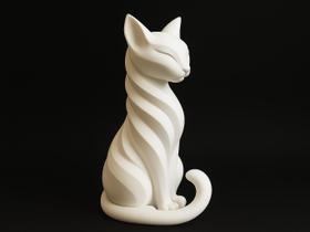 Escultura derocativa de Gato Escultura derocativa de Gato