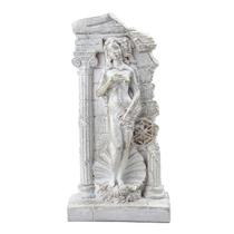 Escultura Deusa Afrodite no Portal 17 Branca cm em Resina Escultura Deusa Afrodite no Portal 17 Branca cm em Resina