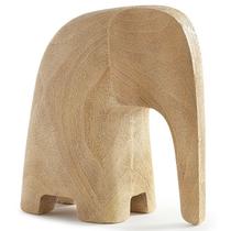 Escultura Elefante Bege 12cm Mart