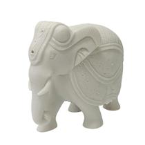 Escultura elefante decorativo ii em po de marmore Escultura elefante decorativo ii em po de marmore