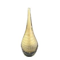 Escultura Em Cristal Murano Com Ouro São Marcos 37x12,5x12cm