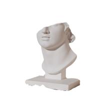 Escultura em resina de busto de 12,5 cm, jovem, estilo nórdico abstrato Escultura em resina de busto de 12,5 cm, jovem, estilo nórdico abstrato