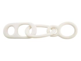 Escultura Enfeite Decorativo Amadeirado Pessoa Em Poliresina